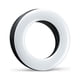 thumbnail image 1 of Anillo de luz para selfies en blanco y negro para teléfonos móviles, 40 luces LED con 3 niveles de brillo, recargable por USB para selfies en todos los teléfonos móviles, tabletas y fotos., 1 of 5