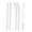 Style A, variant on Luzkey 4 Pieces Glass Smoothie Straws Glass Drinking Straws Long Reusable Glass Straws for Home Party Decoration Water Iced Tea
