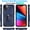 Ink Blue, variant on iPhone 13 Case, STARSHOP Drop Protection Ring Kickstand Cover- Red