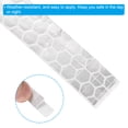 thumbnail image 4 of Uxcell 0.3" x 26 FT Reflective Tape High Viscosity Adhesive Tape Waterproof Warning Roll Reflective Strip 4 Pcs White, 4 of 6