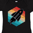 thumbnail image 4 of Inktastic Rocket Ship Retro Space Boys or Girls Baby Bodysuit, 4 of 5