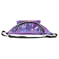 thumbnail image 4 of C.T.Soarsky Women's Belt Bags Fanny Pack Sparkly Outfits for Women Girls Festival Rave Waist Bag-Purple, 4 of 7