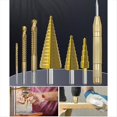 thumbnail image 2 of Juego de Brocas Escalonadas de 7 Piezas, Brocas Escalonadas para , Brocas Escalonadas, Brocas Escalonadas de Cono en Espiral para Taladro de, 2 of 5
