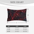 thumbnail image 5 of Binfone Cyberpunk Cityscape Lights Standard Size Pillowcase, Long Staple Pure Cotton Envelope Closure Pillow Cover (Pillow core not included),16"x24", 5 of 7