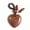 Rainbow Stone, variant on 1x Natural Healing Crystal Heart Braided Knot Art Stone Pendant Keychain Jewelry