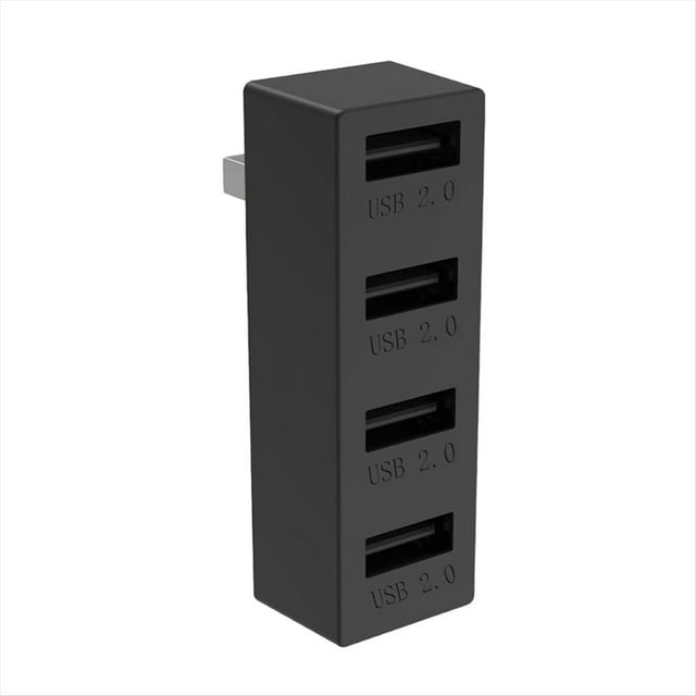 Concentrador USB 2.0 Multipuerto de 4 Puertos para /X Consola de Juegos, Adaptador de Expansión, Divisor y Accesorios para Consola.