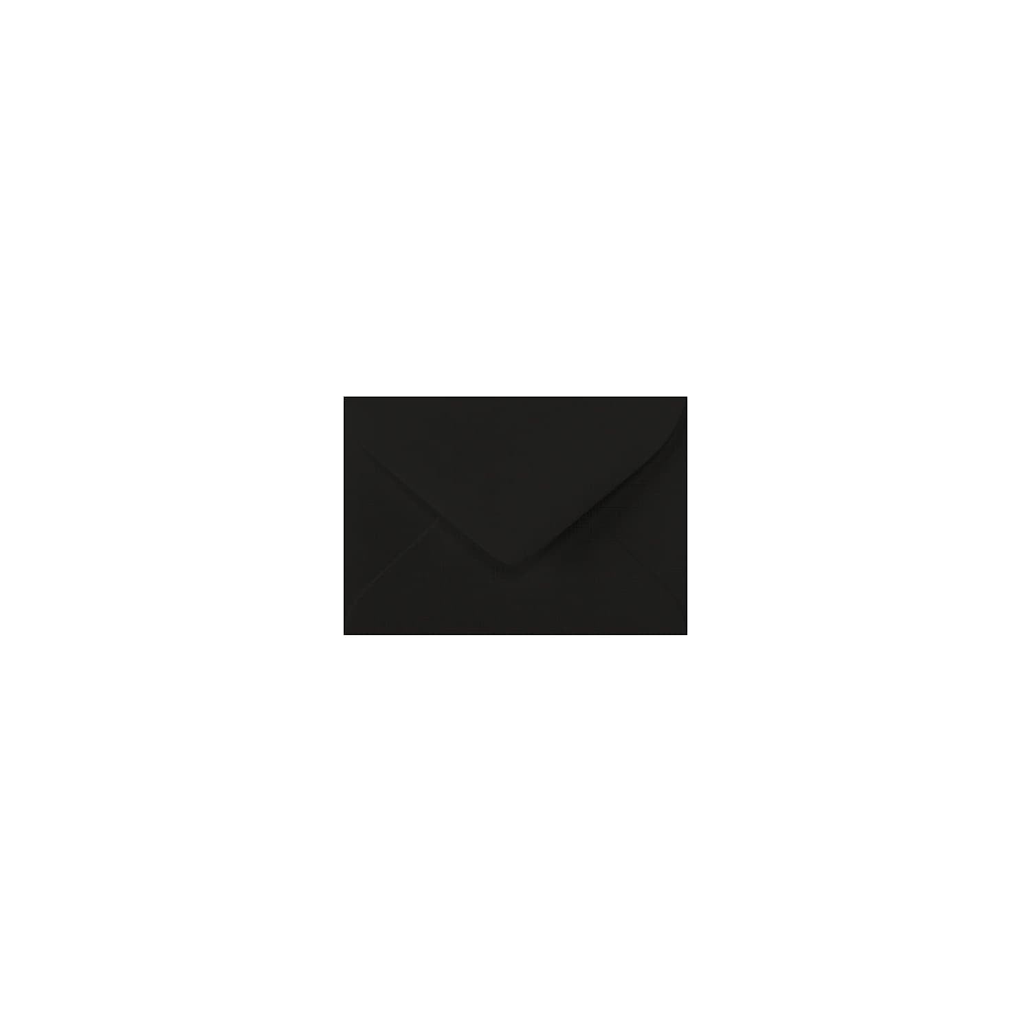 17 Mini Envelopes 2 11 16 X 3 11 16 Black Linen 50 Qty 17 Mini Envelopes 2 11 16 X 3 11 16 Black Linen 50 Qty