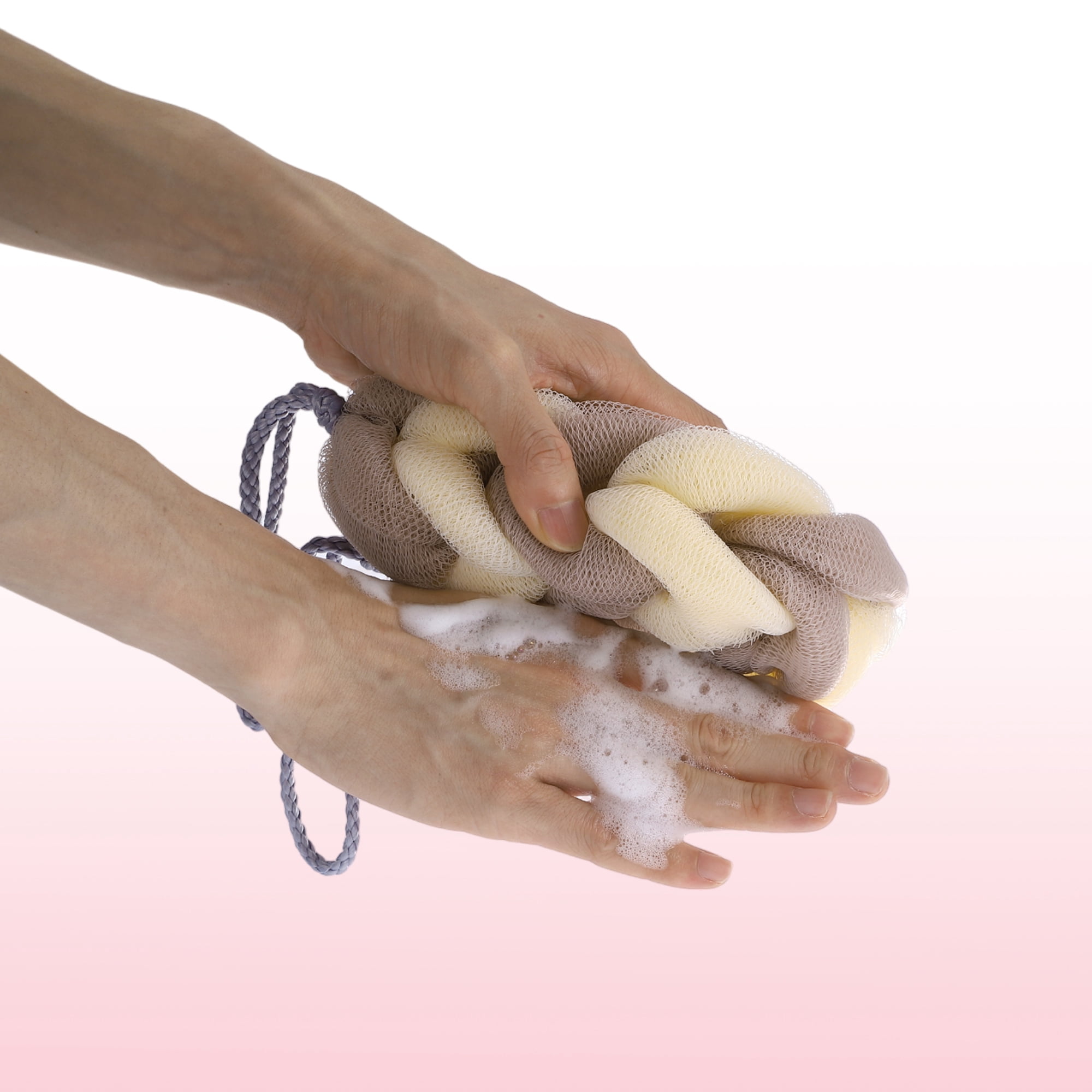 Unique Bargains Long Stretch Back Sponge Back 12.20"x2.76"x1.97" 1 Pc Beige Purple