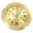 Gold frame gold bott, variant on 36mm Round Circular Inlaid Watch Head with Roman Numerals for Crafting and Repairing