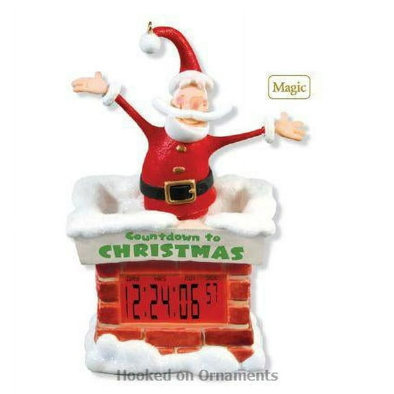 Hallmark Ornament 2010-11-16 Countdown to Christmas - Real Countdown Clock!