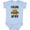 AE-Light Blue, variant on Weightlifting Funny Future Lifter Boys or Girls Baby Bodysuit
