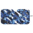 thumbnail image 3 of Xixirimido Car Windshield Sun Shade Universal Fit for SUV Truck Sedan Auto Front Window Sunshade Sun Visor Block UV Rays Keep Cool Car Accessories, Camouflage Blue, 3 of 8