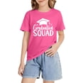thumbnail image 4 of EnJoCho Boys Girls Graduation T-Shirt Teen Cute Grad Letter Graphic Short Sleeve Crewneck Shirt Kids Boy Girl Cotton Boys Oversized Cotton T Shirt, 4 of 6