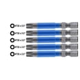 thumbnail image 2 of Wiha Terminatorblue Impact Bit Torx T30 2In 5Pk, 2 of 7