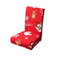 thumbnail image 3 of Xuniizn Christmas Chair Covers for Dining Chairs, Washable Dining Chair Covers, Dining Room Chair Covers, Removable Slipcover for Holiday Party, Christmas Decorations for Home, 3 of 7