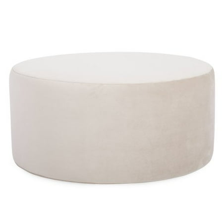 Round Ottoman Covers Howard Elliott C132-224 Replacement Cover for Universal Round Ottoman, 36-Inch, Bella Sand ()