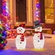 thumbnail image 4 of Adornos navideños de pingüinos con luces LED | Decoración para jardín, patio y césped | Figuras acrílicas luminiscentes con luces | Set de montaje DIY para fiestas navideñas y patio, 4 of 6