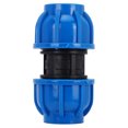 thumbnail image 1 of Water Connector,4Pcs PE Plastic 32mm Pipe Adapter Water Pipe Fitting Finely Tuned Performance, 1 of 11
