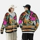 thumbnail image 4 of Fotbe Graffiti Lamp Urban Scene Chaqueta con Protección Solar UPF 50+ para Hombre y Mujer, Camisa con Capucha y Bolsillos-Small, 4 of 7