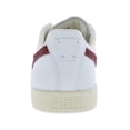 thumbnail image 3 of Puma Clyde Base Mens Shoes Size 9, Color: White/Violet/Team Gold, 3 of 5
