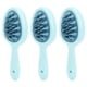 thumbnail image 2 of 3 Cepillos de Champú para el Cabello Con Largo y Doble Diente, Masajeador de Cuero Cabelludo de Silicona para El Hogar, Alivia La Picazón y El Estrés, Exfolia La Caspa,, 2 of 7