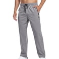 thumbnail image 2 of HAOTAGS Men’s Outdoor Hiking Pants Breathable Quick-Drying Waterproof Fishing Sports Trousers Gray Size 3XL, 2 of 6