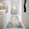 thumbnail image 3 of WYZZHY Large Area Rug Living Room Rugs 8x10  Modern Abstract Area Rug   8x10 Washable Large Bedroom Rug with Non Slip Rubber Backing for Under Dining Table Nursery Home Office Bedroom Ind, 3 of 7