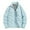 Sky Blue, variant on Men's Winter Jackets Lightweight Down For Couples Thermal Insulation Casual Wear Down Feather Coat Puff Coats Men's Medium Winter Coat