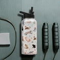 thumbnail image 6 of Insulated Water Bottle 32 oz, Cat Water Bottle with Straw and Lid, Reusable Leakproof Water Bottle Stainless Steel, Cat Lover Gifts for Women, 6 of 6