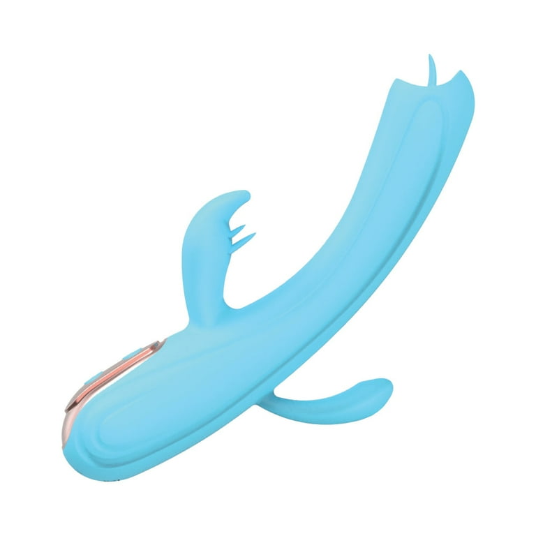 durex vibrating ring price My Secret Fantasy Flickering Tongue Rabbit Vibrator, Blue main image 1