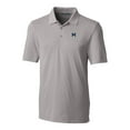 thumbnail image 2 of Men's Cutter & Buck Gray Michigan Wolverines Forge Stretch Polo, 2 of 3
