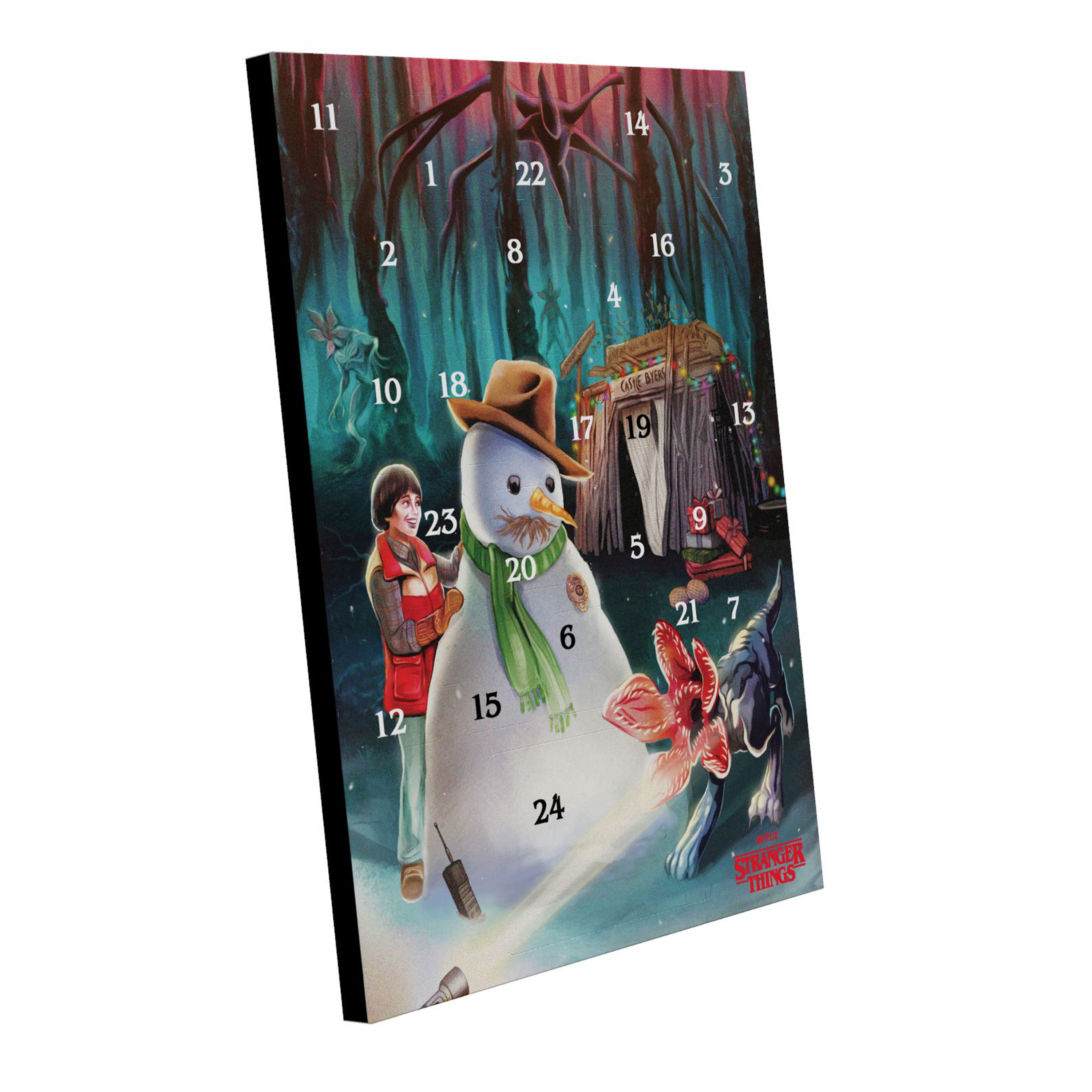 Stranger Things Netflix Christmas Advent Calendar - 14” x 10.75” Holiday Calendar - Walmart.com Stranger Things Netflix Christmas Advent Calendar - 14” x 10.75” Holiday Calendar - Walmart.com