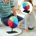 thumbnail image 2 of Wheel Spinner With Stand Blank Fortune Roulette Spinning Game Erasable Acrylic Board Tabletop Wheel For Party Carnival And Classroom Activities, 2 of 8