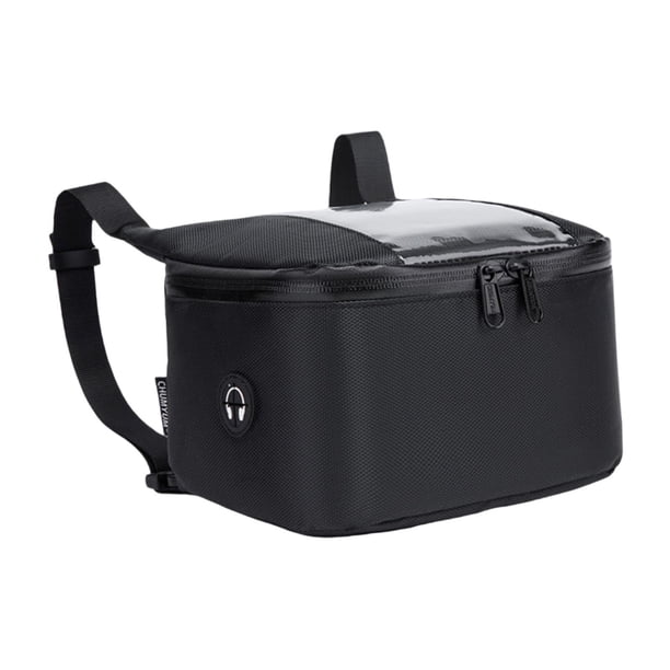 Bolsa de almacenamiento para manillar de motocicleta, organizador de accesorios y herramientas, paquete universal para bicicleta Gran vertical