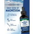 thumbnail image 5 of Ionic Magnesium Liquid Drops | 200mg | 4 fl oz | with Electrolytes & Trace Minerals | by Nature's Truth, 5 of 8