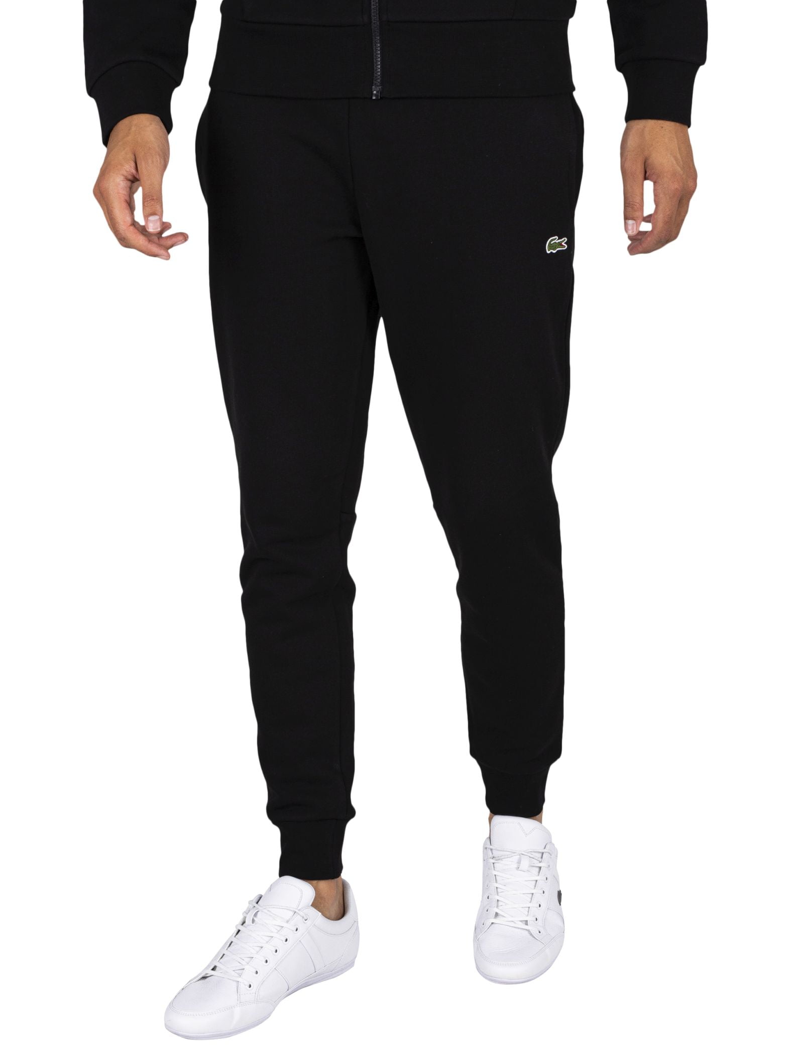 Buy Lacoste Zip Hoodie Tracksuit, Black Online Chile | Ubuy