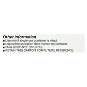 Refresh Classic Sterile Lubricant Eye Drop, Preservative Free, 50ct, 6-Pack