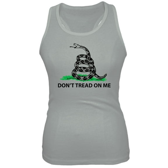 Don't Tread On Me Gadsden Flag Juniors Tank Top