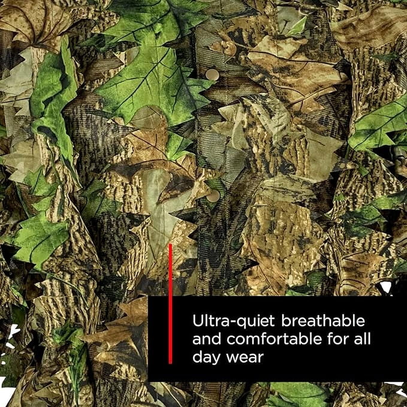AYIN Tactical 3D Leaf Camouflage with Gloves and Face Mask Size L-XL, Hunting Jacket & Pants Men's