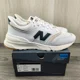 thumbnail image 1 of New Balance 997R Size 10 Mens White Green Casual Shoes Sneakers, 1 of 6