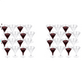 thumbnail image 1 of 72X Verres en Plastique, Verres à Vin Transparents Réutilisables Gobelets de Fête Gobelets à Dessert pour Champagne Dessert, 1 of 7