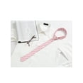 thumbnail image 5 of INSPIRE CHIC Men's Polka Dots Casual Narrow Slim Ties Self Tie Business Skinny Necktie Pink One Size, 5 of 5
