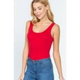 thumbnail image 4 of Women's Basic Round Neck T Shirt Bodysuit Tops Short Sleeve Jumpsuit For Match A Shorts Skirt Coat Suit Or Jeans, 4 of 7