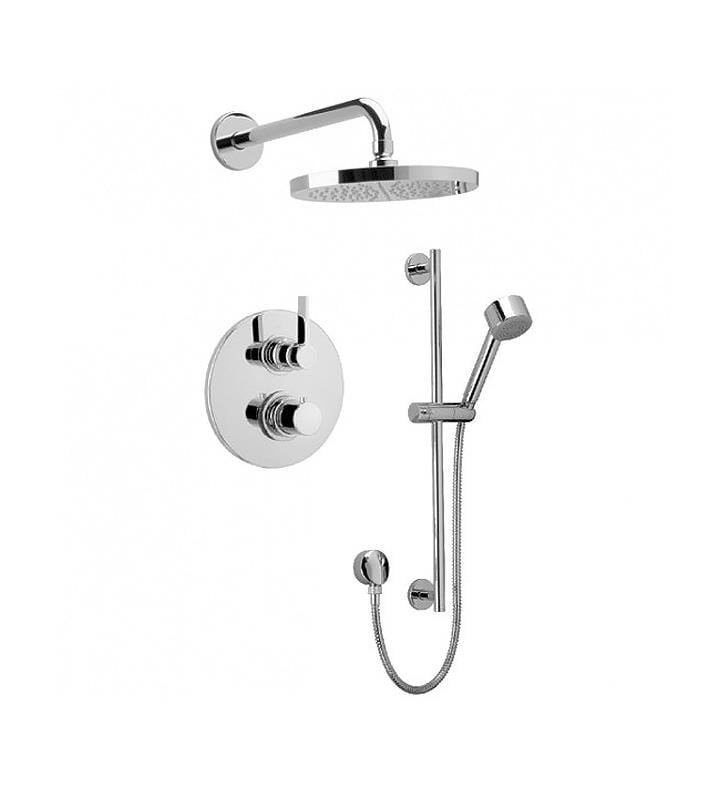 LaToscana 85PW791 Elix Thermostatic Shower System with Two Way Diverter