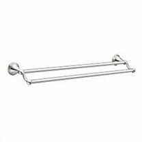Preston 24-Inch Double Towel Bar, Chrome