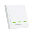 thumbnail image 4 of eWeLink Push Button Wall Light Switch Remote Controller 3 Gang 86 Type ON/Off Switch Panel 433MHz Wireless RF Remote Control with Stickers Free Position Flexible For Home Living Room Bedroo, 4 of 7