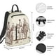 thumbnail image 2 of Balery Cowboys Riding Horses Mochila Ligera para Hombres y Mujeres – Resistente y Impermeable, Ideal para la Escuela, el Trabajo, los Viajes y el Uso Diario, 2 of 7