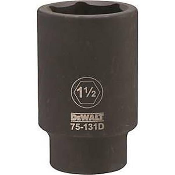 Stanley Tools 7516990 DWMT75131OSP Impact 0.75 Drive Socket, 1.5