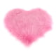 thumbnail image 2 of Alfombra de Piso Macarena Antideslizante con forma de corazón Rosa oscuro, 2 of 8