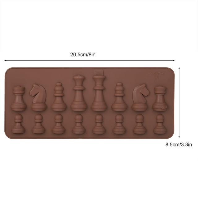 Molde de silicona para barra de chocolate, molde de silicona para chocolate, moldes de chocolate desmontables, mayor durabilidad